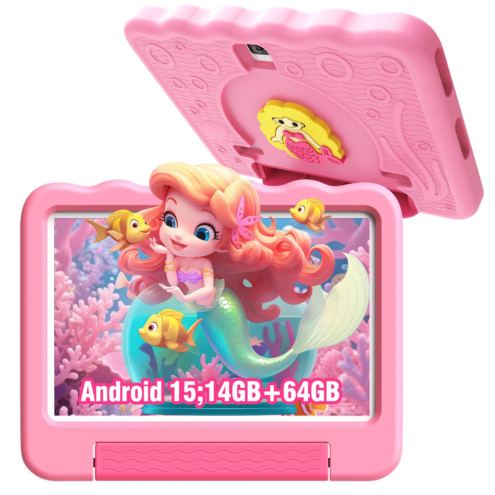 Amazon.com : Kids Tablet 10'' Android 15 Tablet for Kids 14(6+8)GB
